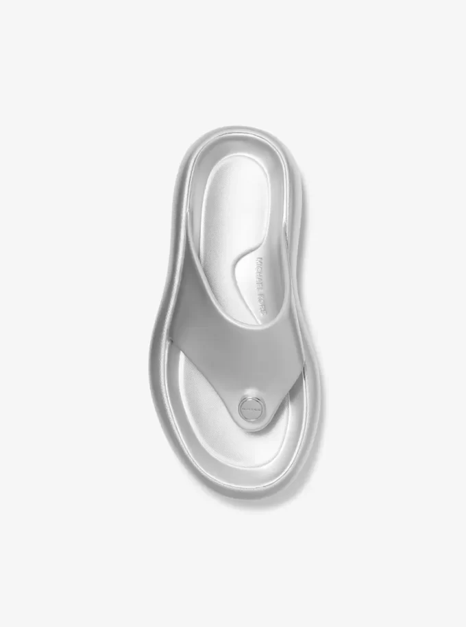 Splash Metallic Platform Sandal Splash Metallic Platform Sandal