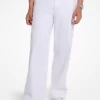 Stretch Cotton Wide-Leg Pants Stretch Cotton Wide-Leg Pants