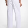 Stretch Cotton Wide-Leg Pants Stretch Cotton Wide-Leg Pants