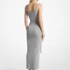 Stretch Wool Blend Ruched Tank Dress Stretch Wool Blend Ruched Tank Dress
