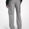 Stretch Wool Cargo Pants