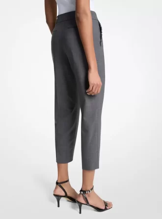 Stretch Wool Cropped Pants Stretch Wool Cropped Pants