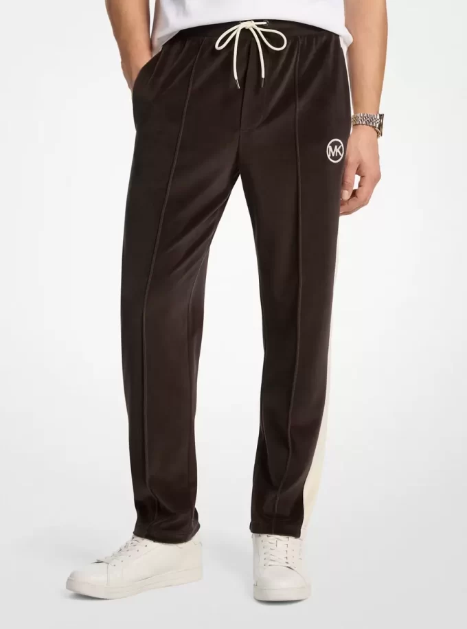Stripe Velour Joggers Stripe Velour Joggers
