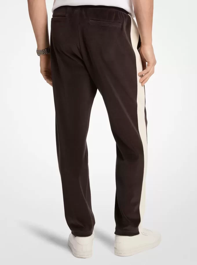 Stripe Velour Joggers Stripe Velour Joggers