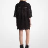 Studded Corded Floral Lace Shirt Studded Corded Floral Lace Shirt