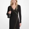 Studded Wrap Dress Studded Wrap Dress