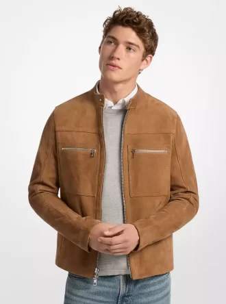 Suede Racer Jacket