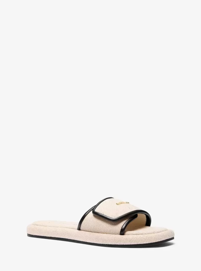 Suki Canvas Slide Sandal Suki Canvas Slide Sandal