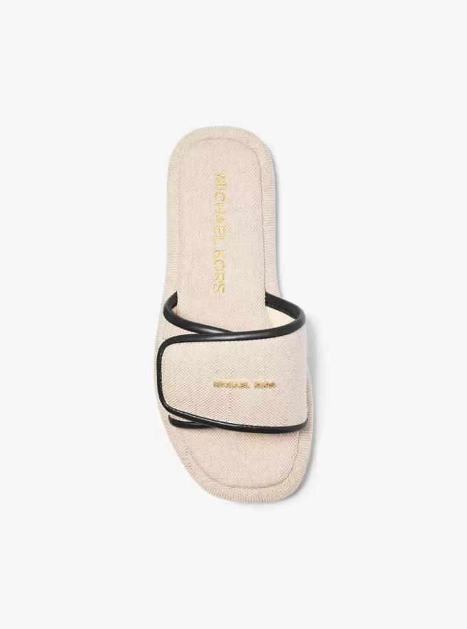 Suki Canvas Slide Sandal Suki Canvas Slide Sandal