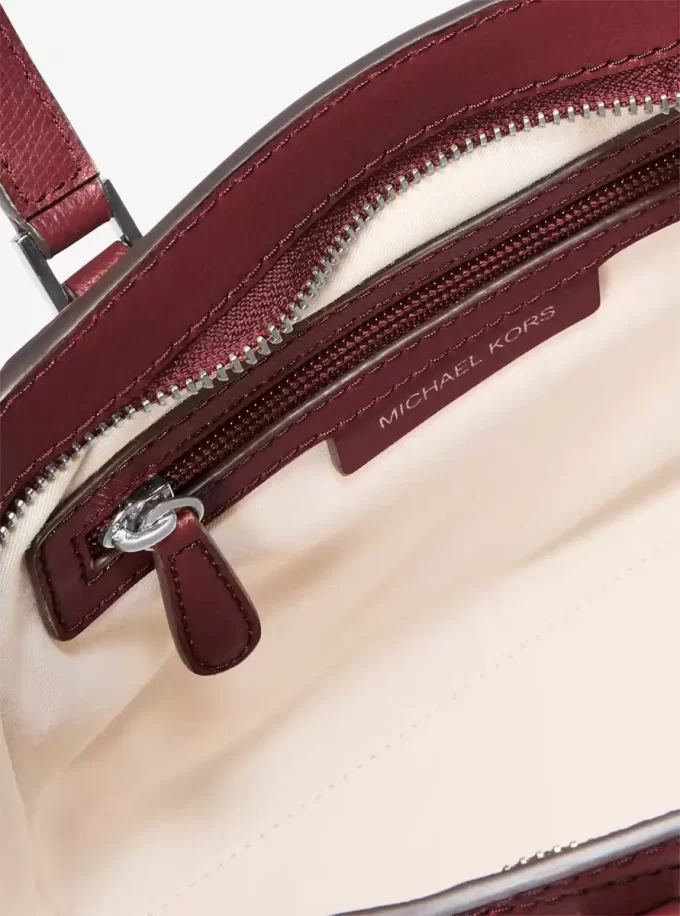 Taryn Small Leather Convertible Crossbody Bag Taryn Small Leather Convertible Crossbody Bag