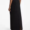 Textured Crepe Trouser Maxi Skirt Textured Crepe Trouser Maxi Skirt