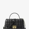 Tribeca Medium Quilted Leather Satchel