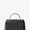 Tribeca Medium Quilted Leather Satchel