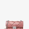 Tribeca Small Woven Leather Shoulder Bag Tribeca Small Woven Leather Shoulder Bag
