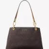 Trisha Large Logo Shoulder Bag Trisha Large Logo Shoulder Bag