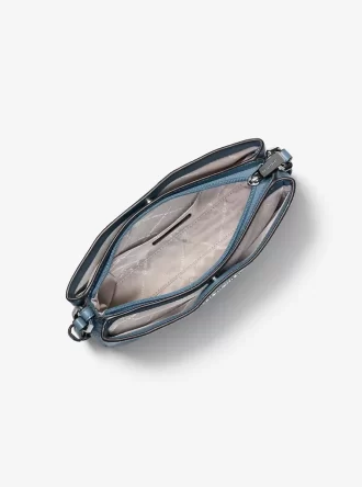 Trisha Medium Pebbled Leather Crossbody Bag