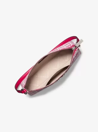 Vincent Medium Logo Jacquard Pochette with Card Case