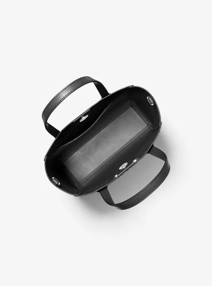 Vincent Small Saffiano Leather Convertible Tote Bag with Card Case Vincent Small Saffiano Leather Convertible Tote Bag with Card Case