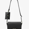 Vincent Small Saffiano Leather Crossbody Bag with Signature Logo Card Case