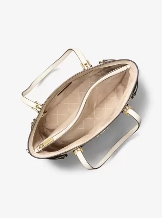 Voyager Large Saffiano Leather Tote Bag