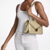 Whitney Medium Embellished Metallic Shoulder Bag Whitney Medium Embellished Metallic Shoulder Bag