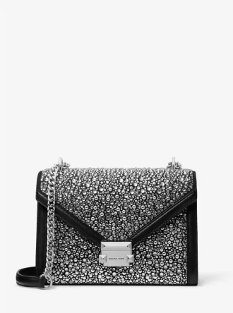 Whitney Medium Embellished Shoulder Bag