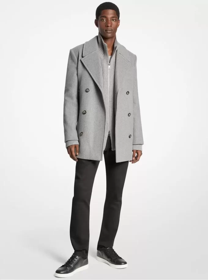 Wool Blend Peacoat Wool Blend Peacoat