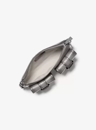 Zoe Small Burnished Leather Pochette Zoe Small Burnished Leather Pochette