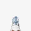 Zuma Color-Block Leather and Mesh Trainer